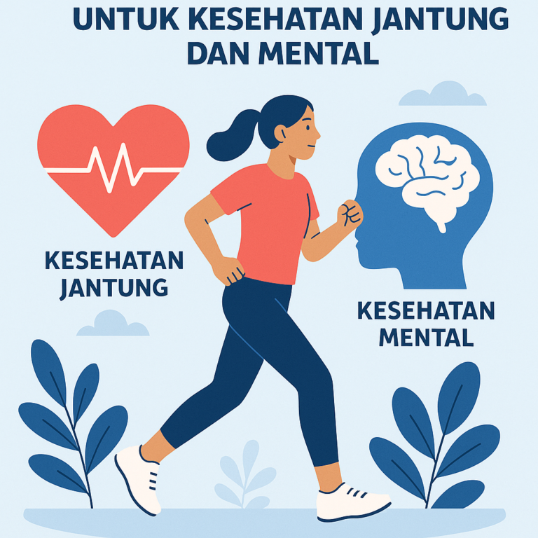 manfaat olahraga untuk kesehatan jantung dan mental